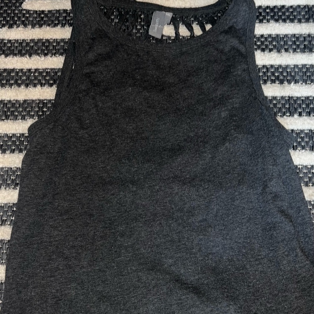 Sweaty Betty Charcoal Gray Women's Top size m/l